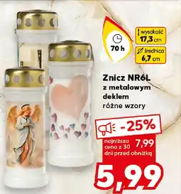 Kaufland Znicz NR6L z metalowym deklem oferta