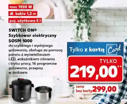 Kaufland SWITCH ON Szybkowar elektryczny SOSM 1000 oferta