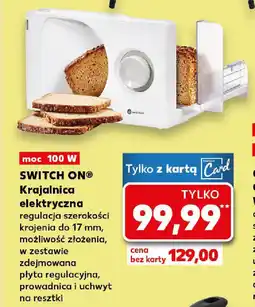 Kaufland SWITCH ON Krajalnica elektryczna oferta