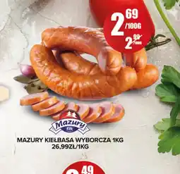 Spiżarnia Smakosza Mazury Kiełbasa Wyborcza oferta