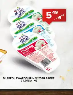 Spiżarnia Smakosza Mlekpol Twaróg Klinek oferta