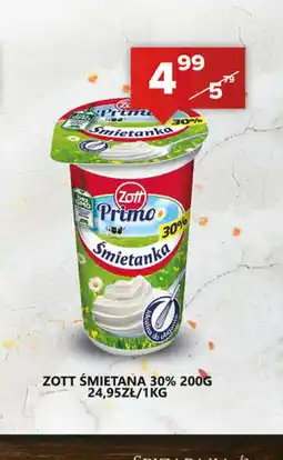 Spiżarnia Smakosza Zott Smietana 30% oferta