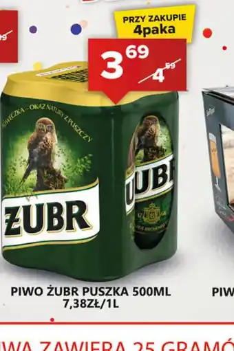 Spiżarnia Smakosza Piwo Zubr puszka oferta