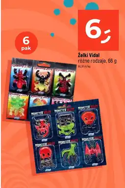 Dealz Żelki Vidal różne rodzaje oferta