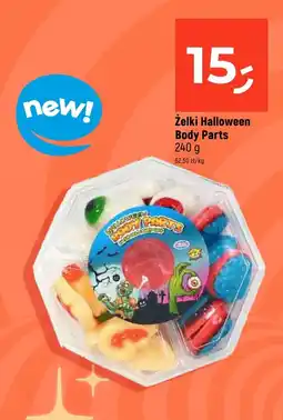 Dealz Żelki Halloween Body Parts Dealz oferta