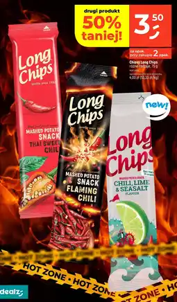 Dealz Chipsy Long Chips różne rodzaje oferta