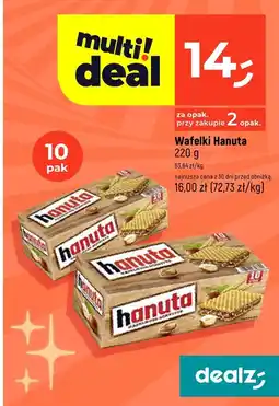 Dealz Wafelki Hanuta oferta