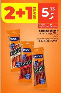 Dealz Kabanosy Snack It różne rodzaje oferta