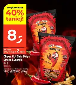 Dealz Chipsy Hot Chip Strips Smoked Scorpio oferta