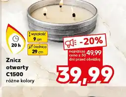 Kaufland Znicz otwarty C1500 oferta