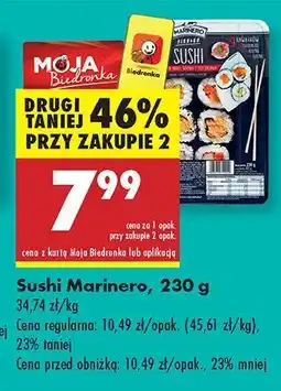 Biedronka Sushi Marinero oferta