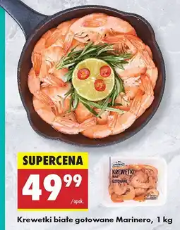 Biedronka Krewetki białe gotowane Marinero oferta