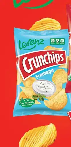 Biedronka Chipsy Crunchips fromage Lorenz oferta