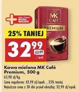 Biedronka Kawa mielona Premium MK Café oferta