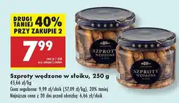 Biedronka Szproty wędzone w słoiku oferta