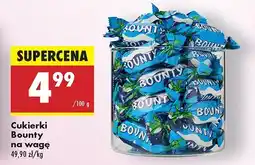 Biedronka Cukierki Bounty na wagę oferta