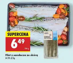 Biedronka Filet z sandacza ze skórą Biedronka oferta
