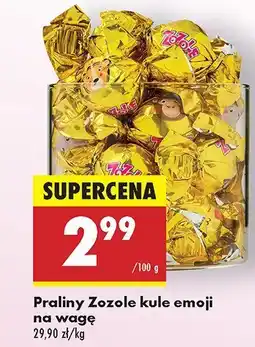 Biedronka Cukierki Zozole kule emoji na wagę oferta