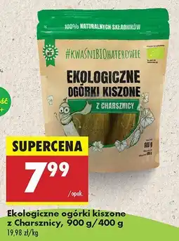 Biedronka Ogórki kiszone ekologiczne z Charsznicy Charsznica oferta