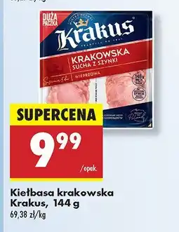 Biedronka Kiełbasa krakowska Krakus oferta