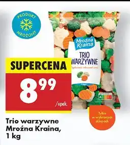 Biedronka Trio warzywne Mroźna Kraina oferta