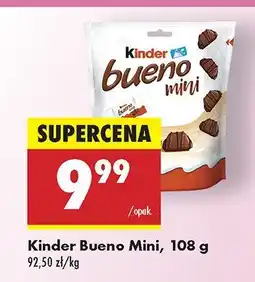 Biedronka Baton Kinder Bueno Mini oferta