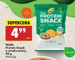 Biedronka Wafle Protein Snack o smaku pizzy High Food oferta