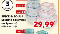 Kaufland Szklane pojemniki na żywność Spice & Soul oferta
