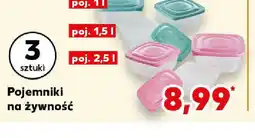Kaufland Pojemniki na żywność oferta