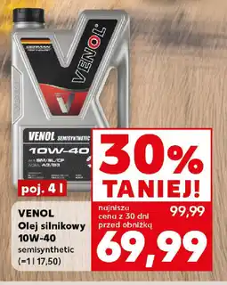 Kaufland Olej silnikowy Venol oferta