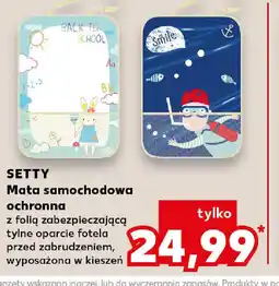 Kaufland Mata samochodowa ochronna Setty oferta