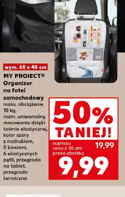 Kaufland Organizer na fotel samochodowy My Project oferta