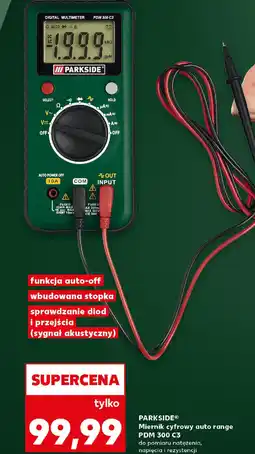 Kaufland Miernik cyfrowy auto range Parkside PDM 300 C3 oferta