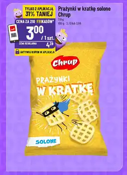 Polomarket Prażynki w kratkę solone Chrup oferta