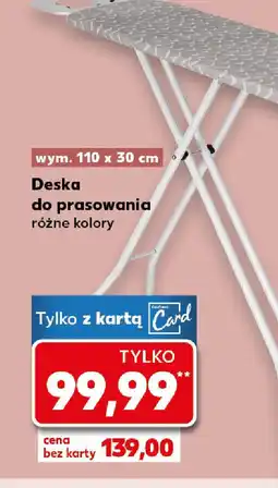 Kaufland Deska do prasowania oferta