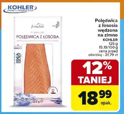 Carrefour Polędwica z łososia wędzona na zimno kohler oferta