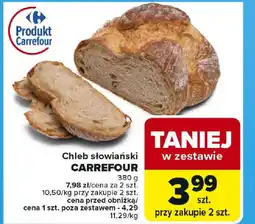 Carrefour Chleb słowiański carrefour oferta