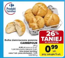Carrefour Bułka ziemniaczana pszenna carrefour oferta