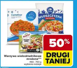 Carrefour Warzywa wieloskładnikowe mrożone oferta