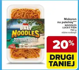Carrefour Makaron na patelnię noodles lucky fish oferta