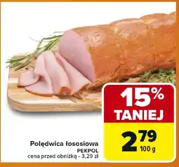 Carrefour Polędwica łososiowa pekpol oferta