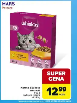 Carrefour Karma dla kota whiskas oferta
