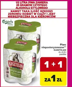Carrefour Piwo niepasteryzowane kasztelan oferta