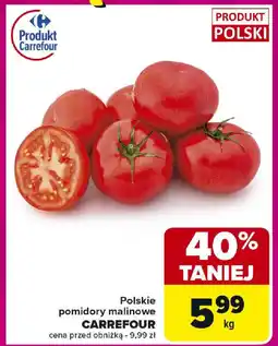 Carrefour Polskie pomidory malinowe oferta