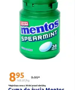 Action Guma do żucia Mentos Spearmint oferta
