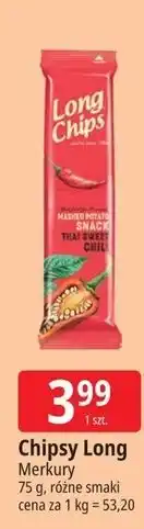 E.Leclerc Chipsy thai sweet chili Long Chips oferta