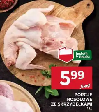 Stokrotka Market Porcje rosołowe ze skrzydełkami oferta