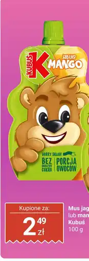 Dino Mus mango jabłko Kubuś oferta