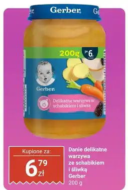 Dino Danie delikatne warzywa ze schabikiem i śliwką Gerber oferta