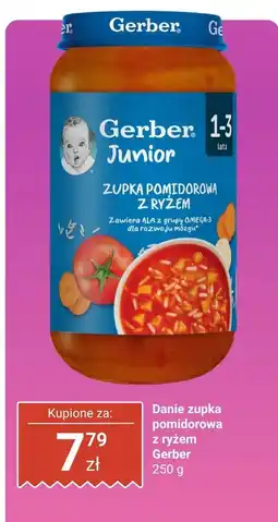 Dino Danie zupka pomidorowa z ryżem Gerber Junior oferta